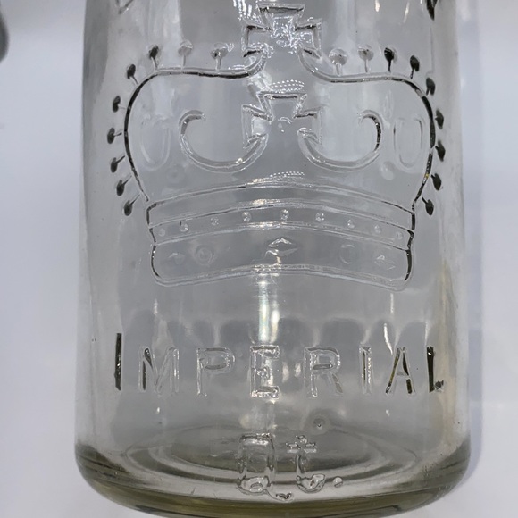 Vintage 1932 Crown Quart Mason Canning Preserving Pickling Glas… - Picture 10 of 13